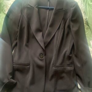 White House Black Market Black Blazer
